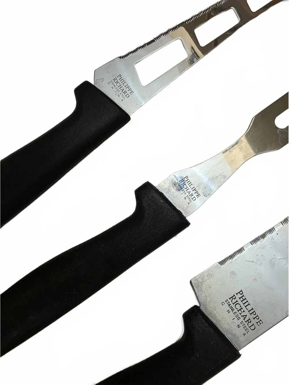 Philippe Richard 3-Piece Stainless Steel Kitchen Cutlery Set - Cheese & Carving